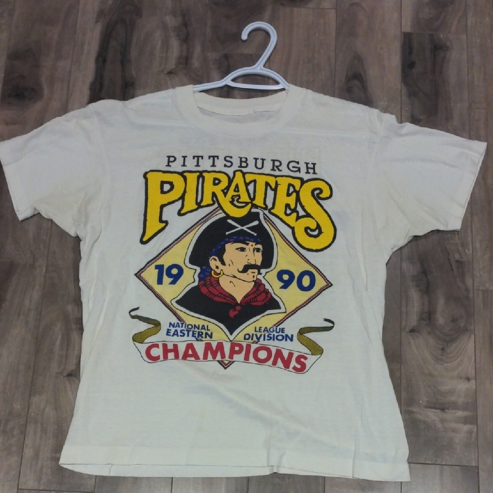 Pittsburgh Pirates Vintage Graphic T-Shirt - 1990